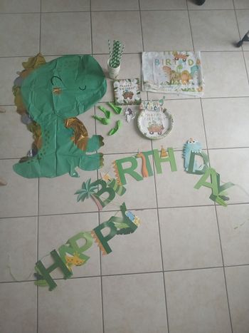 Décoration 🎂 dinosaure