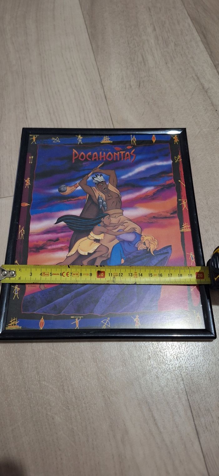 🖼️ Joli cadre Pocahontas – Déco Disney – En bon état - photo numéro 6