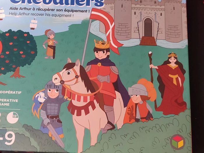 Jeu La Quête des chevaliers - parfait état - Oxybul - Complet - photo numéro 4