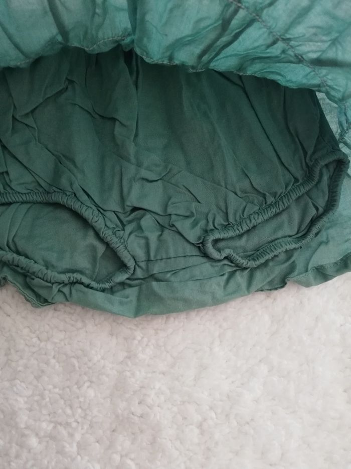 Jupe short verte fille obaibi 3 mois - photo numéro 3