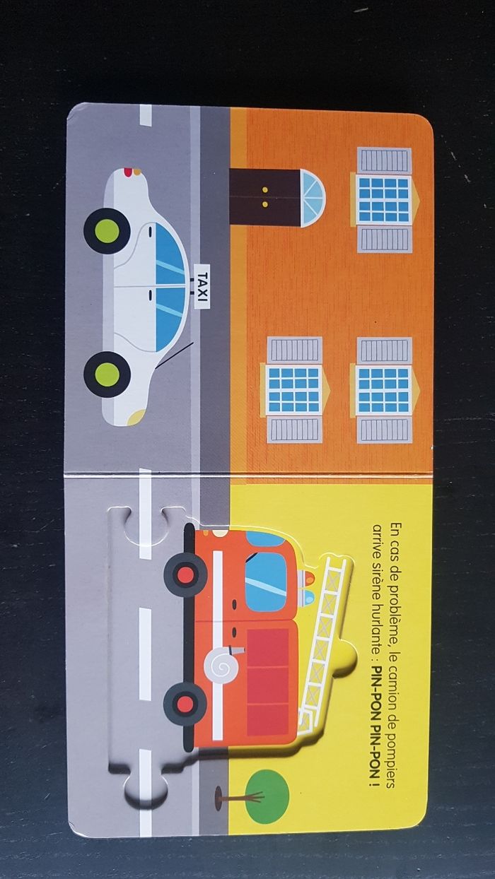 Livre puzzle vehicules - photo numéro 6