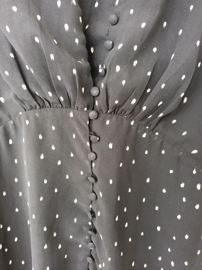 Robe voile à bouton - photo numéro 3
