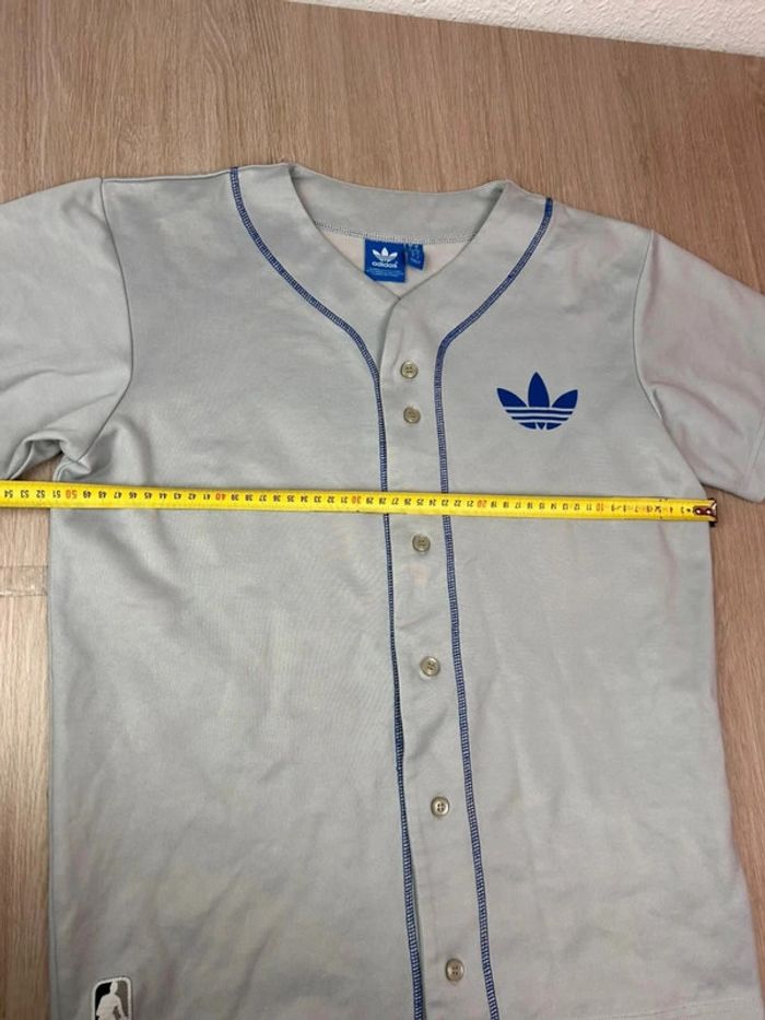 Maillot type Jersey baseball Adidas Originals X NBA New York Knicks #46 - photo numéro 3
