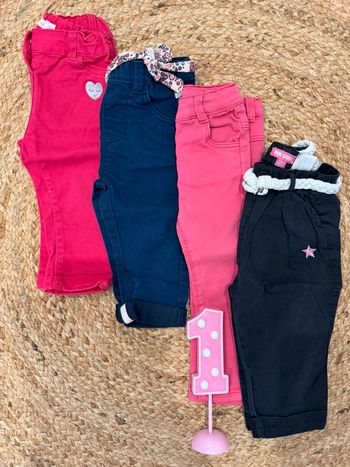 Lot 4 pantalons
