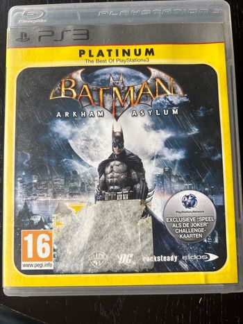 Jeu Batman Arkham asylum pour ps3