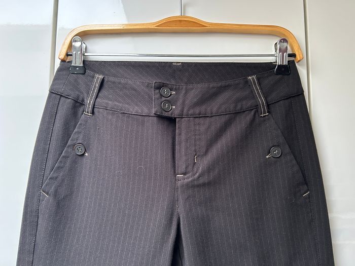 Pantalon marron ligné Iconoclast - Taille 36 - photo numéro 2