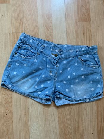 Short jean étoiles 12 ans