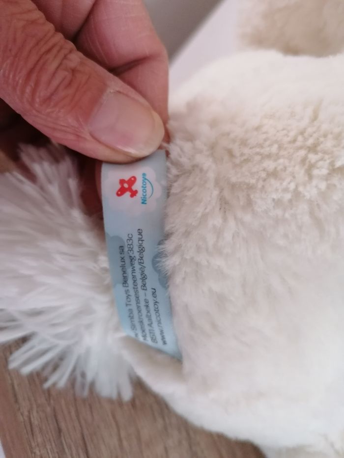 Peluche lapin 40cm simba toys - photo numéro 5