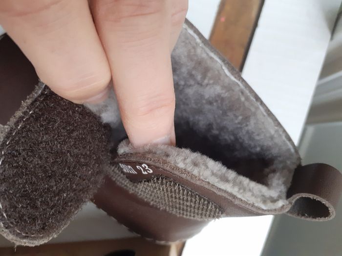 Bottes bottines Froddo marton neuves cuir fourrees mouton 23 - photo numéro 3