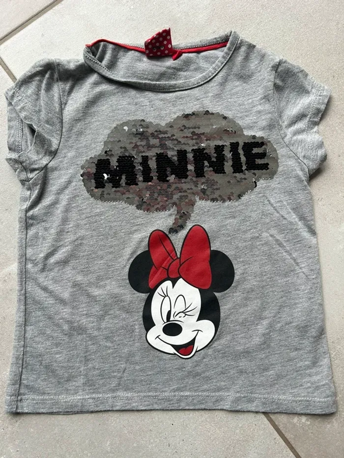 T-shirt minnie sequins - photo numéro 2