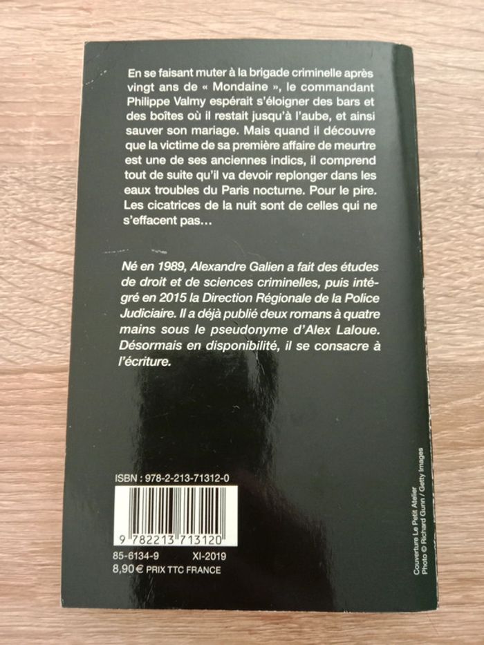 * Alexandre Galien - Les cicatrices de la nuit - photo numéro 2