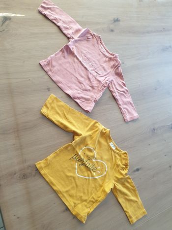 Lot de 2 tshirts 6 mois