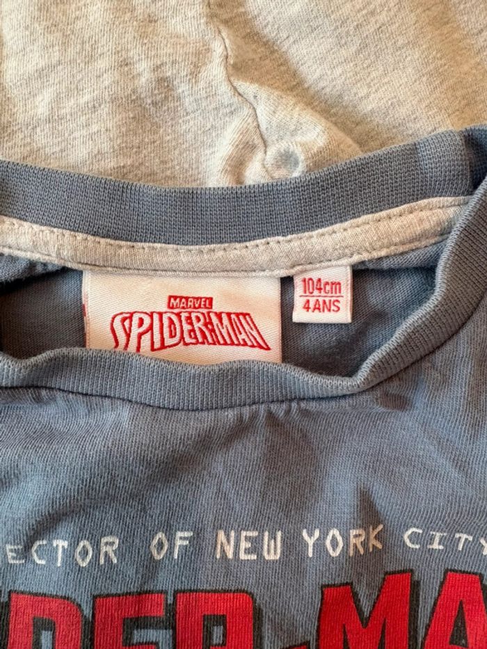 Pyjama Spiderman Marvel 4 ans - photo numéro 3
