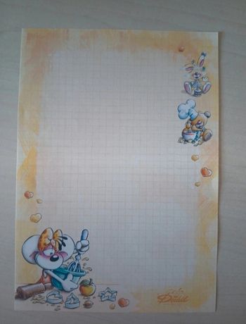 Diddl - Feuille A5 neuve - 0,40€