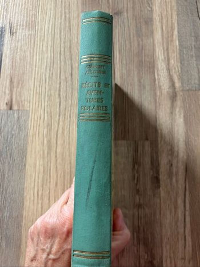 Livre ancien relié-Clément Alzonne-Récits et aventures polaires - photo numéro 2