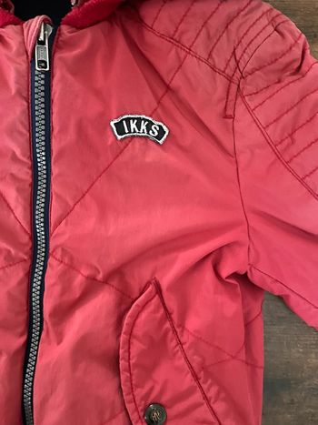 Veste IKKS rouge à capuche