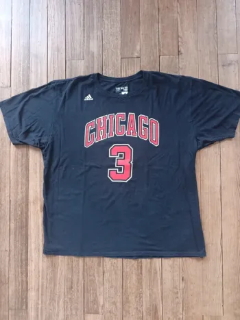 T-shirt NBA Chicago Bulls Wade 3 Taille XXL adidas
