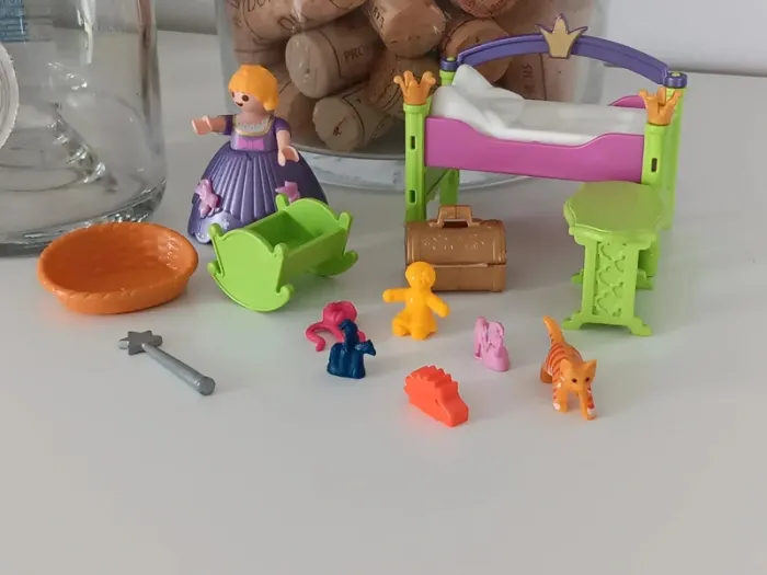 Chambre fille princesse playmobil - photo numéro 7