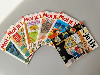 6 magazines "Moi, je lis"