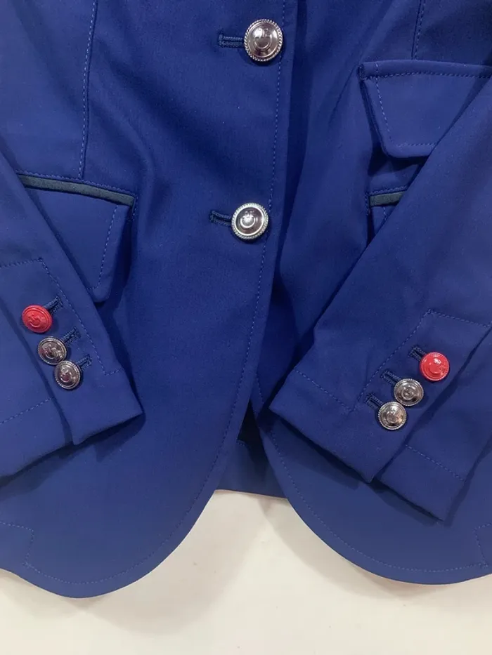 🧥 Veste de concours Cavalleria Toscana – Bleu marine – Taille XS – Très bon état - photo numéro 3