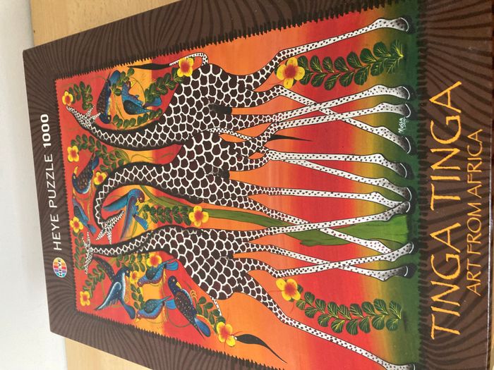 puzzle tinga tinga 1000 pièces art from Africa - photo numéro 2