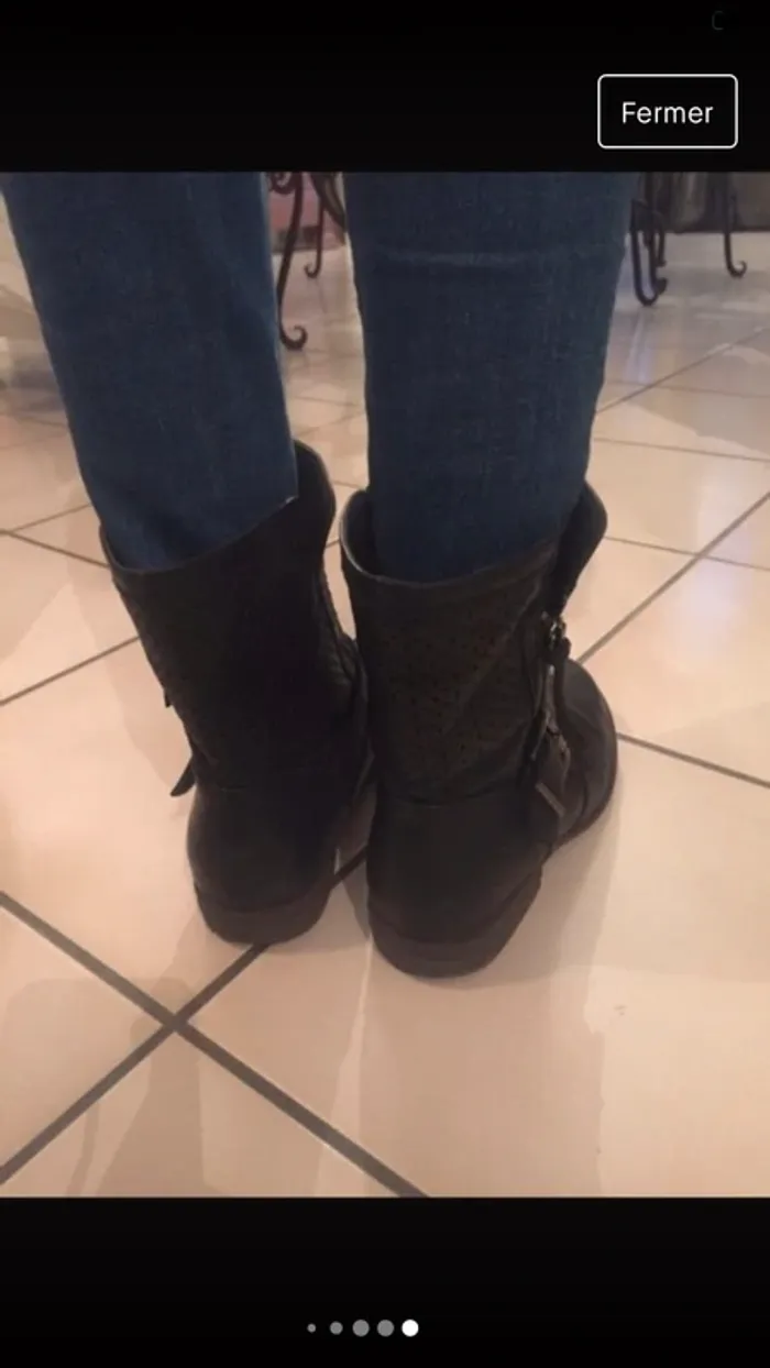 Bottines noires - photo numéro 5