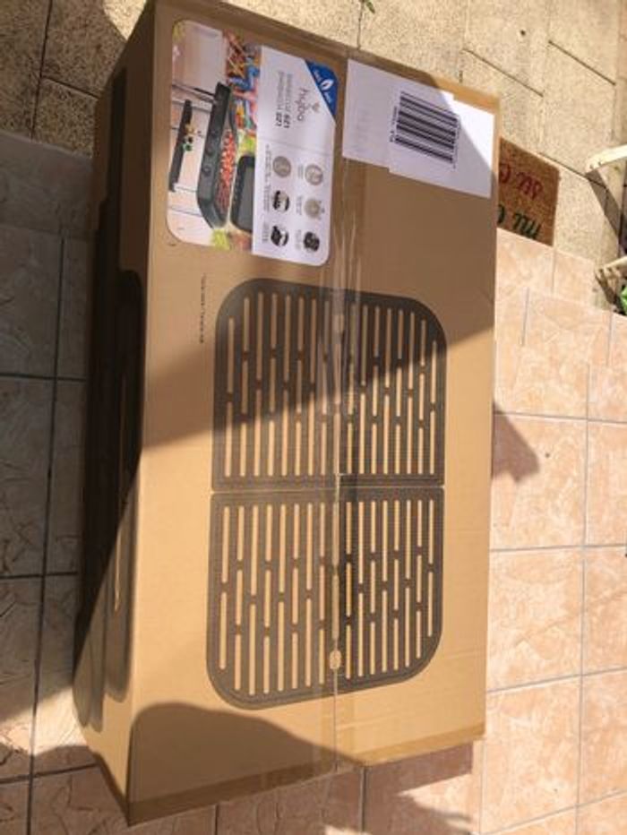 Barbecue XL à Gaz sur Chariot 3 feux avec Thermomètre Intégré HYBA Neuf dans emballage - photo numéro 8
