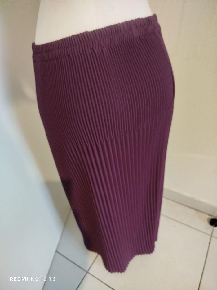 #kytietailleuniquefemme. Jupe longue plissé taille unique - photo numéro 5