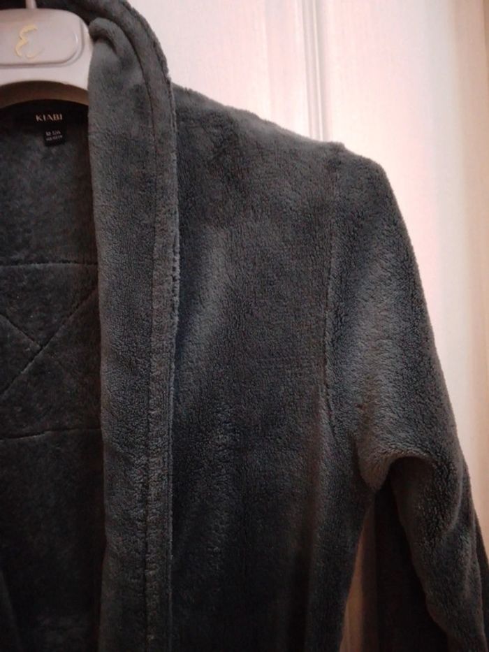 Robe de chambre/peignoir gris foncé T.10/12 ans - Kiabi - photo numéro 8
