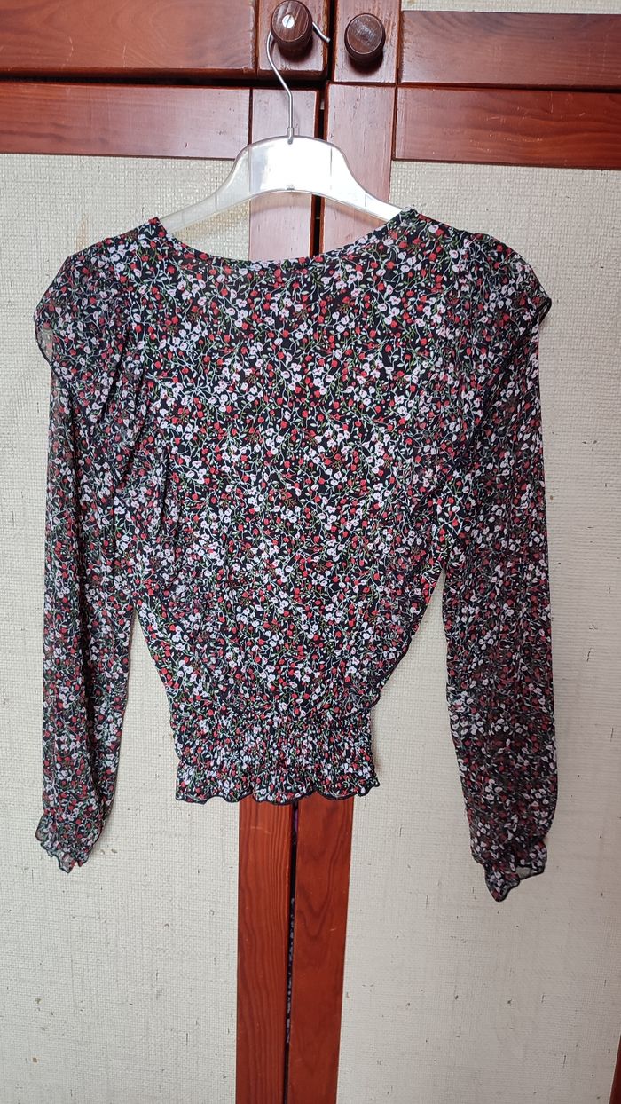 Blouse fleurie taille XS - photo numéro 6