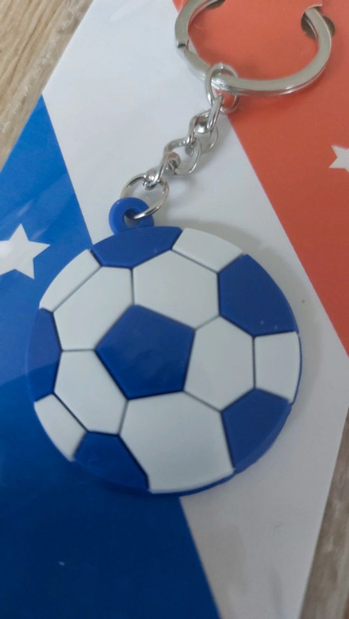 Porte-clé ballon de foot - photo numéro 3