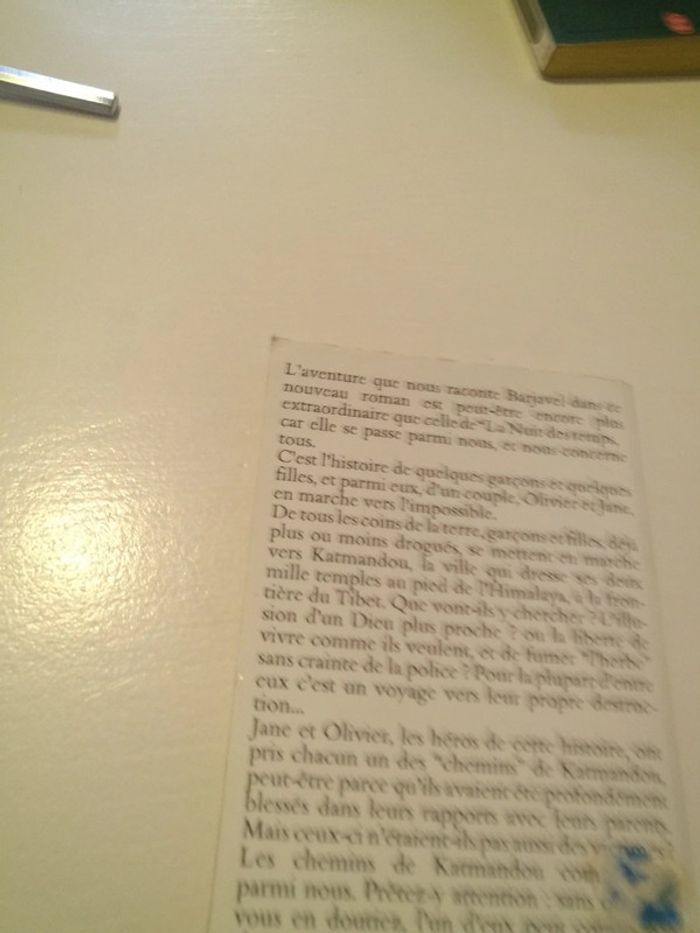 Livre - Barjavel les chemins de Katmandou - photo numéro 3