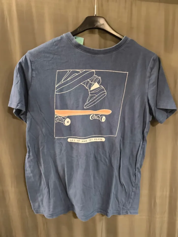 308914 tee-shirt Mc bleu garçon S kiabi