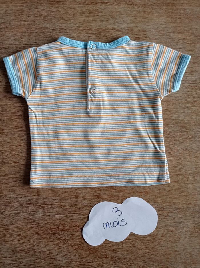 Tee-shirt 3 mois - photo numéro 3