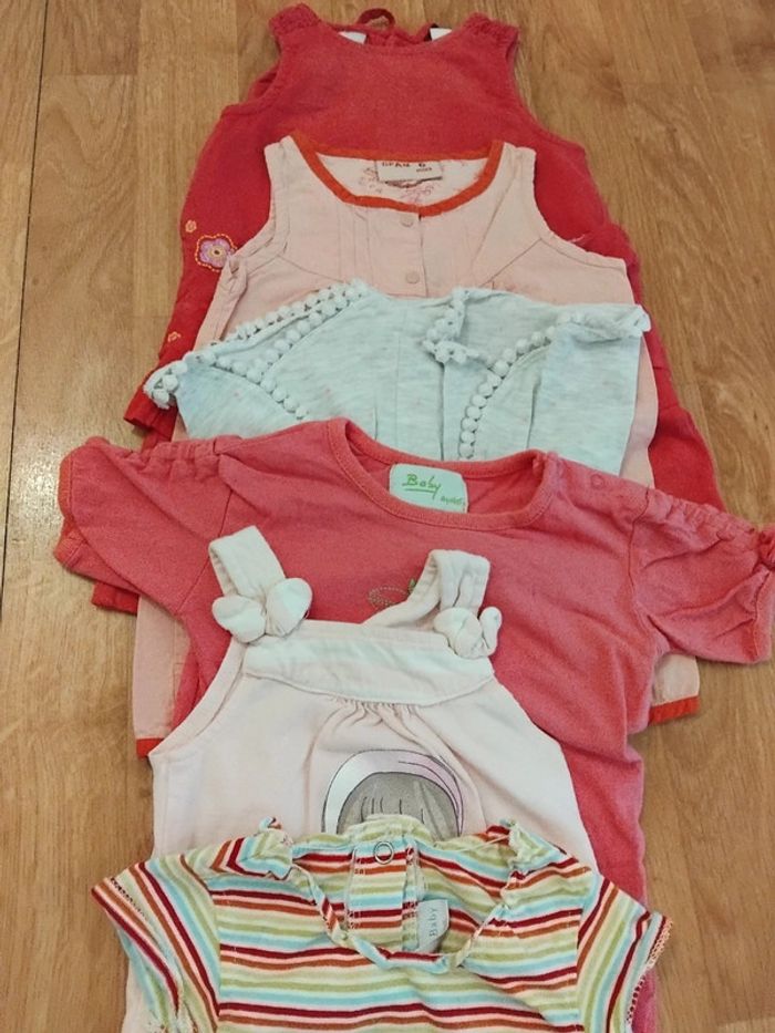 Lot barboteuse fille 6mois