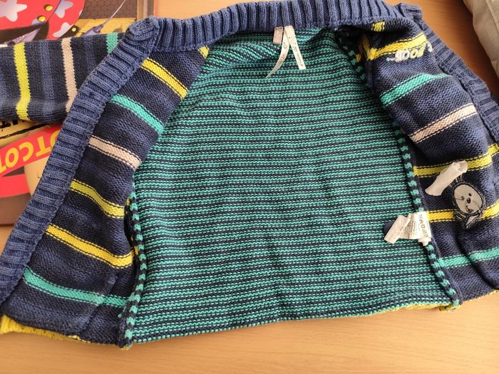 Vends gilet bébé 9 mois - photo numéro 5