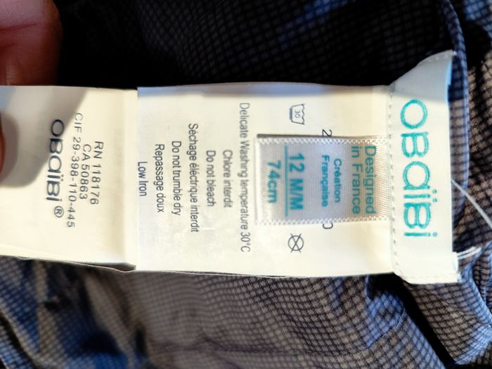 Blouson Obaïbi 12 mois - photo numéro 5