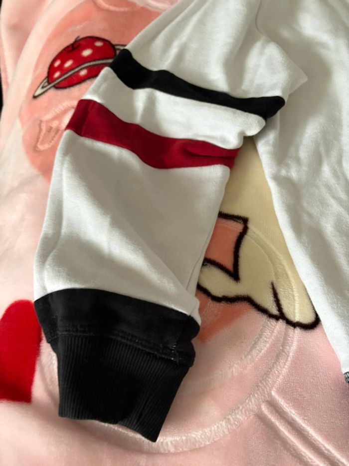 Pull rouge et blanc - photo numéro 2