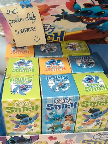 Porte-clef Surprise 🩵 Stitch-Angel 🩷 Aléatoire