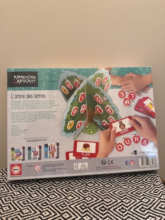 Éduca - L’arbre à lettres 3D - 5 ans et + - photo numéro 2
