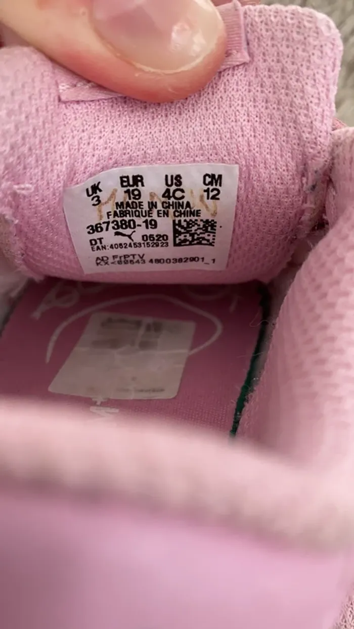 Baskets Nike fille rose irisé - photo numéro 2