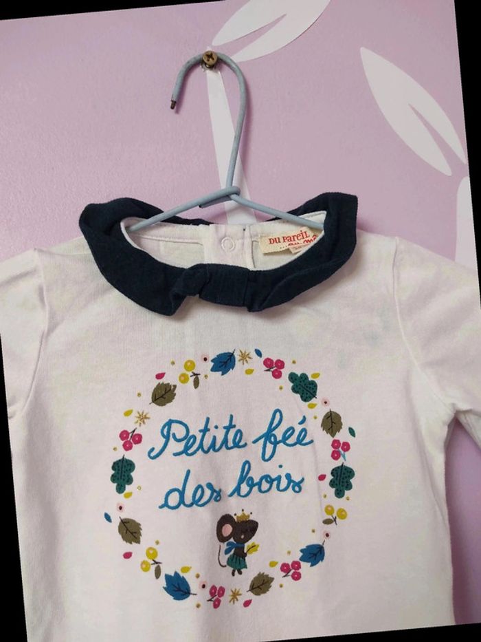 Lot 4 body manches longues 6 mois - photo numéro 8