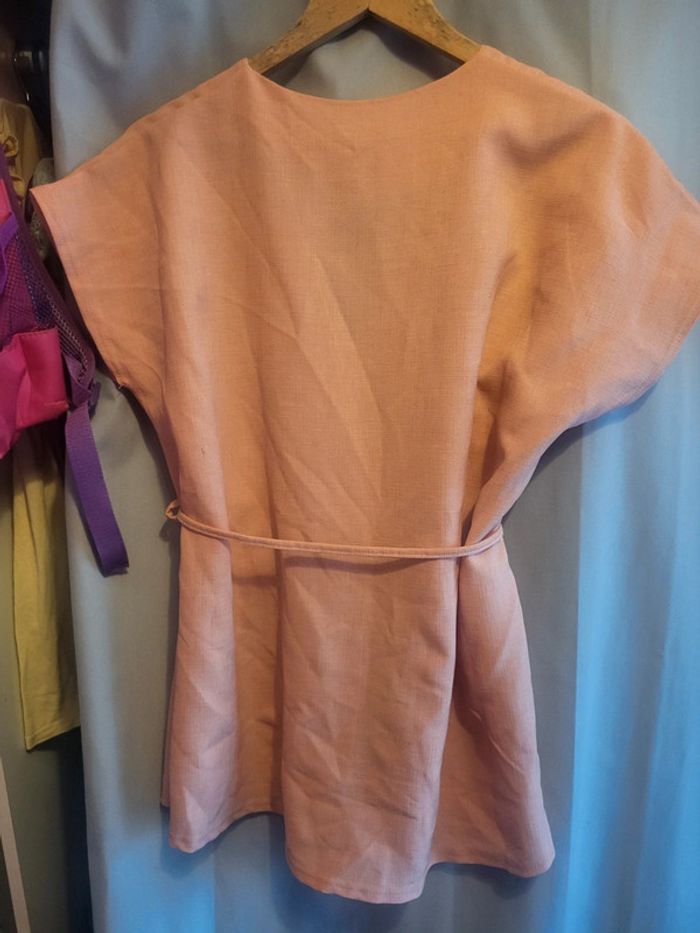 Blouse manches courtes rose - photo numéro 8
