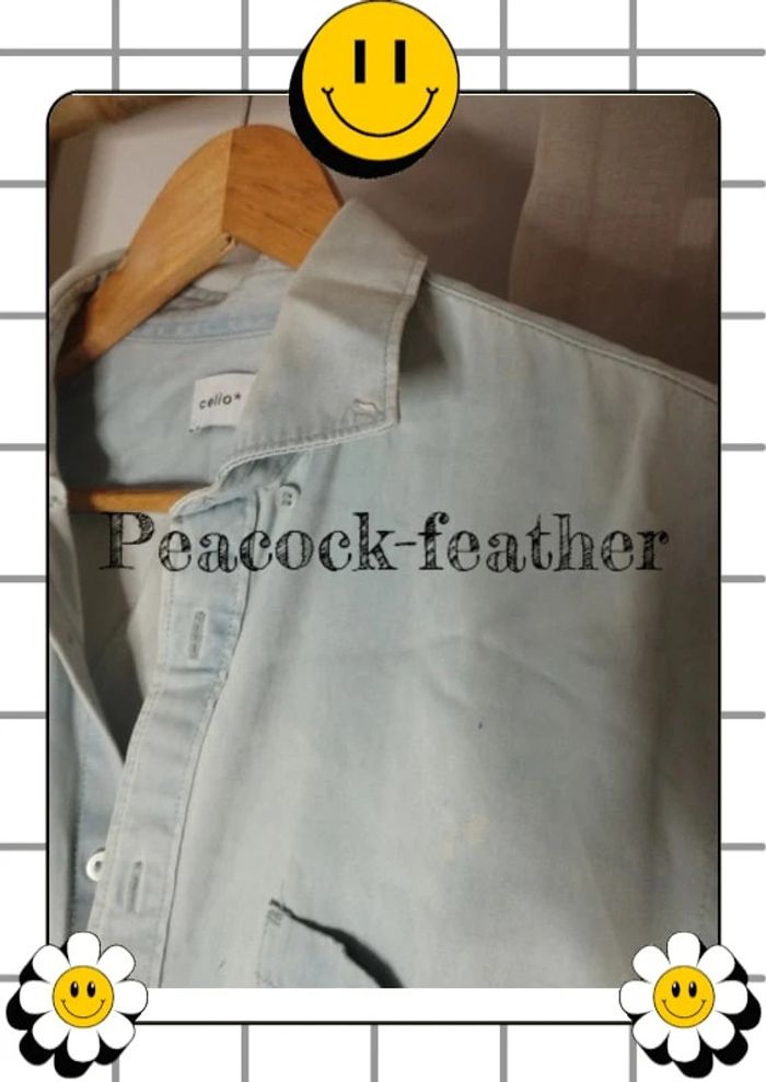 Chemise jean clair délavée M homme Celio - photo numéro 5