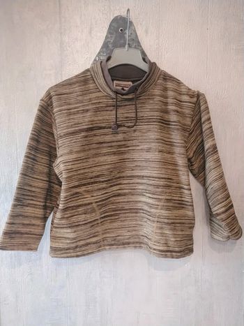 Pull polaire garçon  T 10 ans authentique adventure