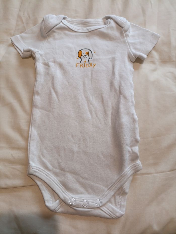 Body manches courtes 6 mois - photo numéro 5