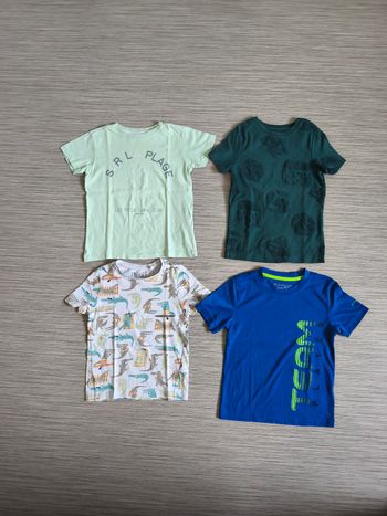 4 tee-shirts 6 ans 