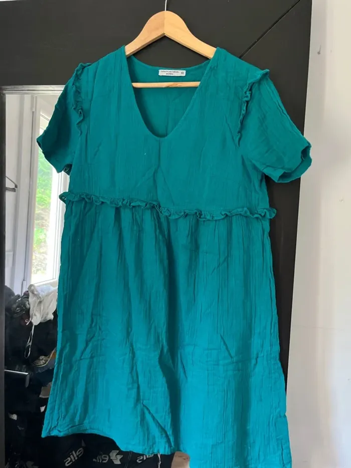 Robe femme gaz de coton
