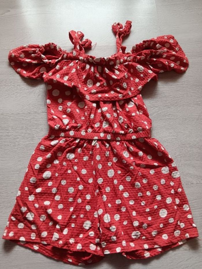 Combi short fille 8 ans