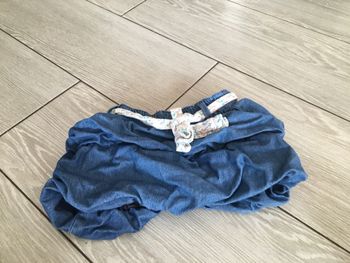 Jupe en jeans avec ceinture 12 mois